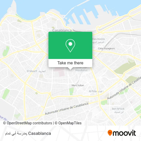 مدرسة أبي تمام map