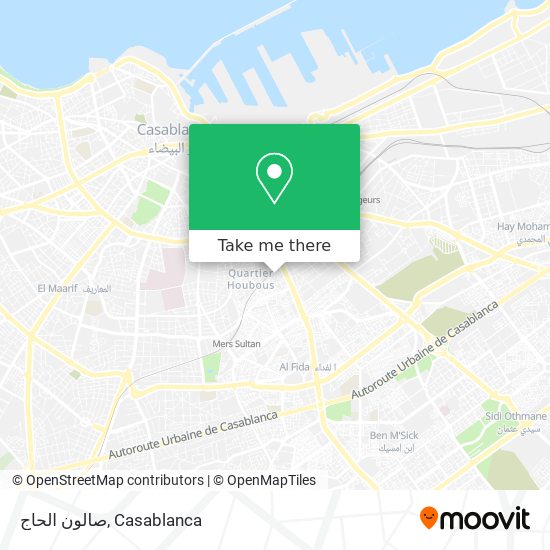 صالون الحاج map