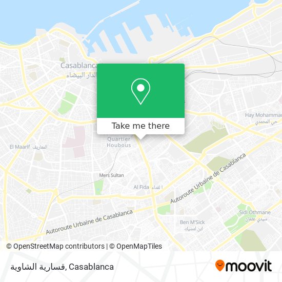 قسارية الشاوية map