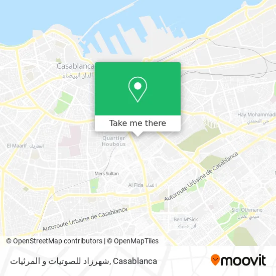 شهرزاد للصوتيات و المرئيات map