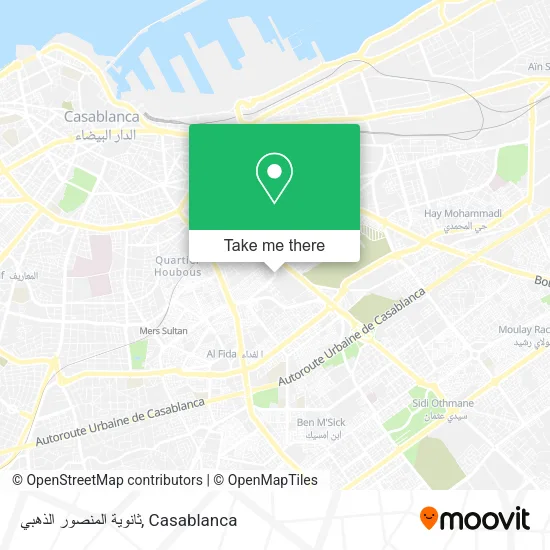 ثانوية المنصور الذهبي plan