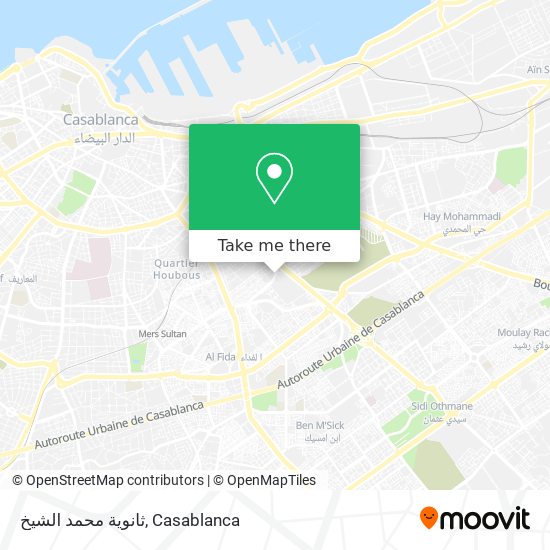 ثانوية محمد الشيخ map