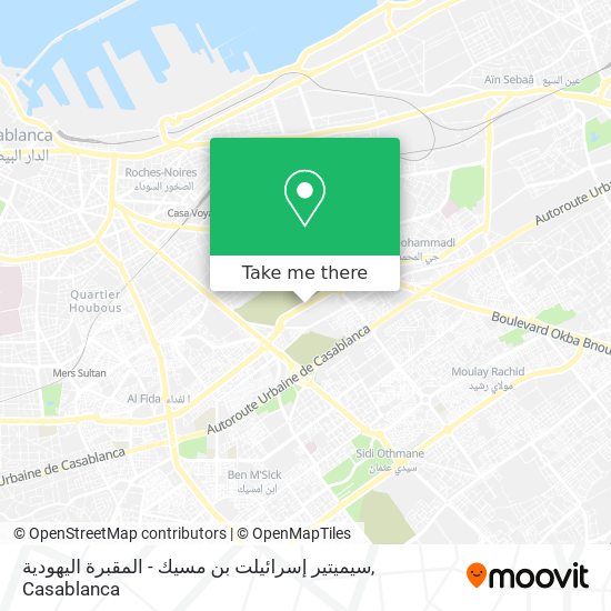 سيميتير إسرائيلت بن مسيك - المقبرة اليهودية map