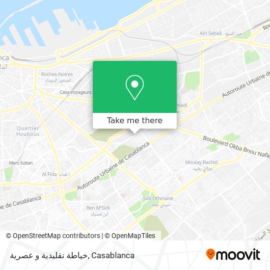 خياطة تقليدية و عصرية map