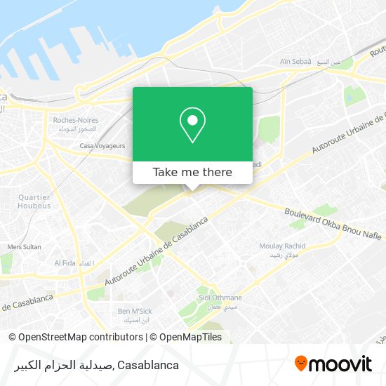 صيدلية الحزام الكبير map