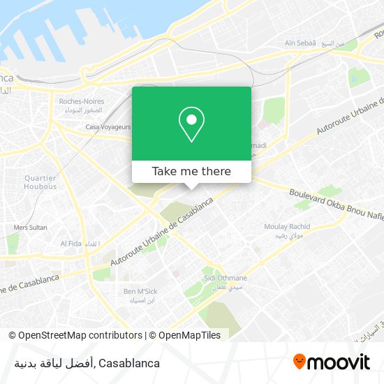 أفضل لياقة بدنية map