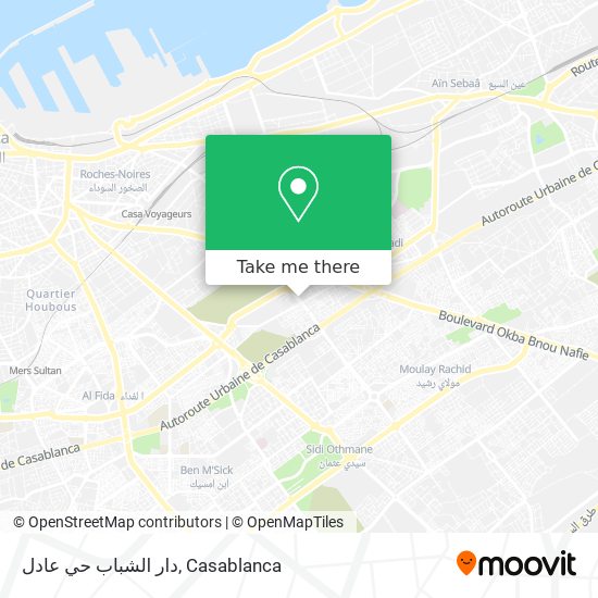 دار الشباب حي عادل map