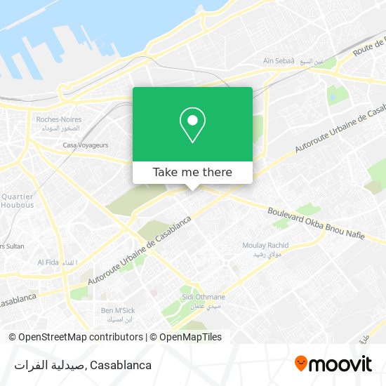 صيدلية الفرات map