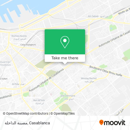 مصبنة الداخلة map