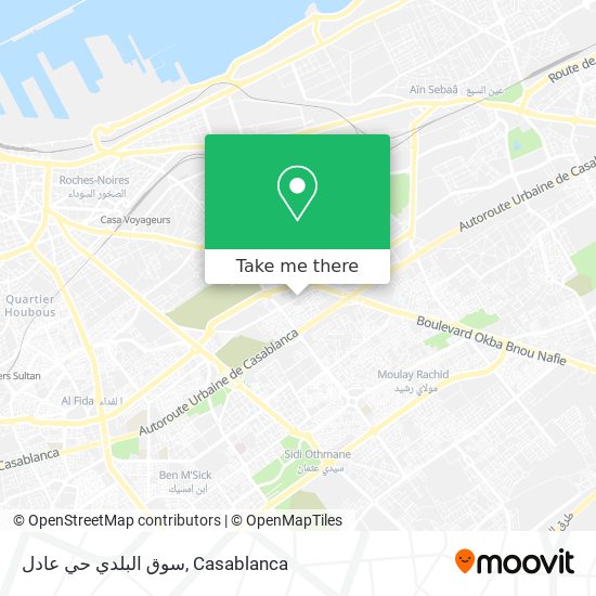 سوق البلدي حي عادل map