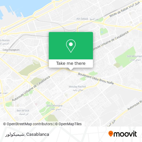 شيميكولور map