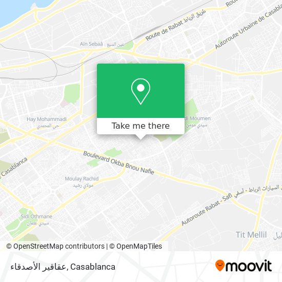 عقاقير الأصدقاء map