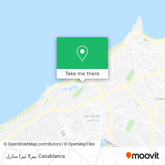 بيرلا نيرا سارل map