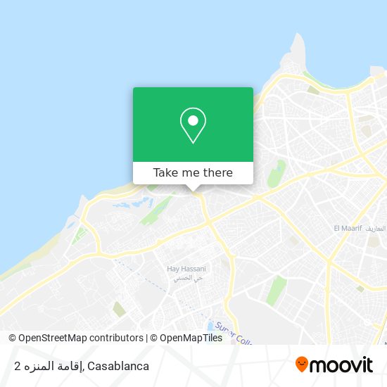 إقامة المنزه 2 map