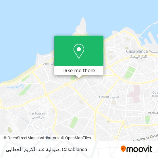 صيدلية عبد الكريم الخطابي map