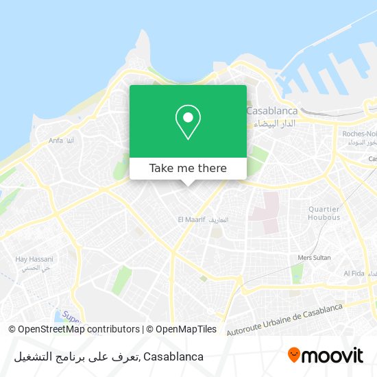 تعرف على برنامج التشغيل map