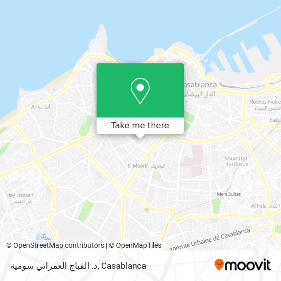 د. القباج العمراني سومية map