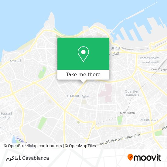 أماكوم map