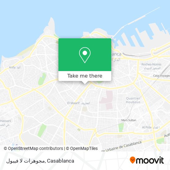 مجوهرات لا فيبول map