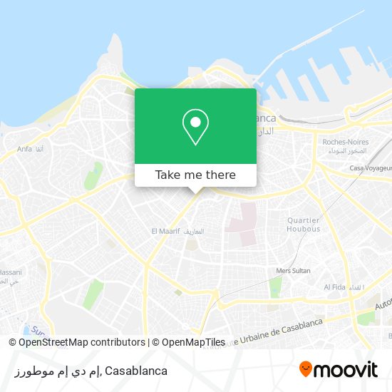 إم دي إم موطورز map