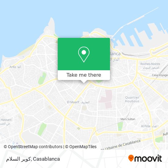 كوير السلام map