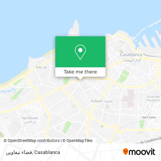 فضاء تيفاوين map