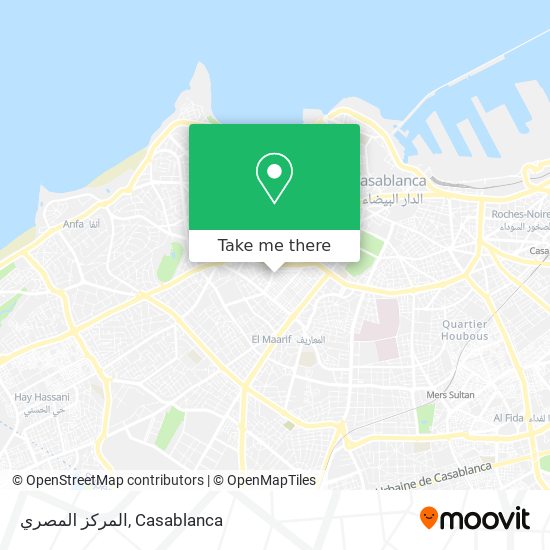 المركز المصري map