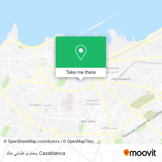 محام بوعثماني خالد map