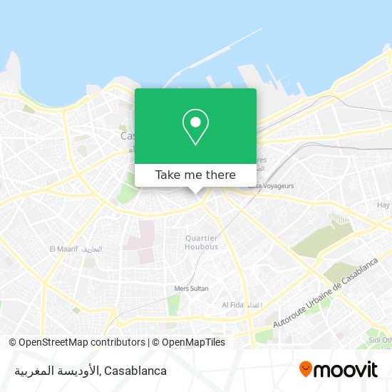 الأوديسة المغربية map