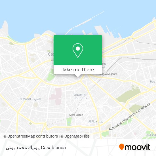 بوتيك محمد بوني map