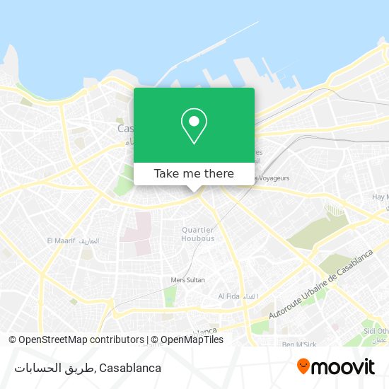 طريق الحسابات map