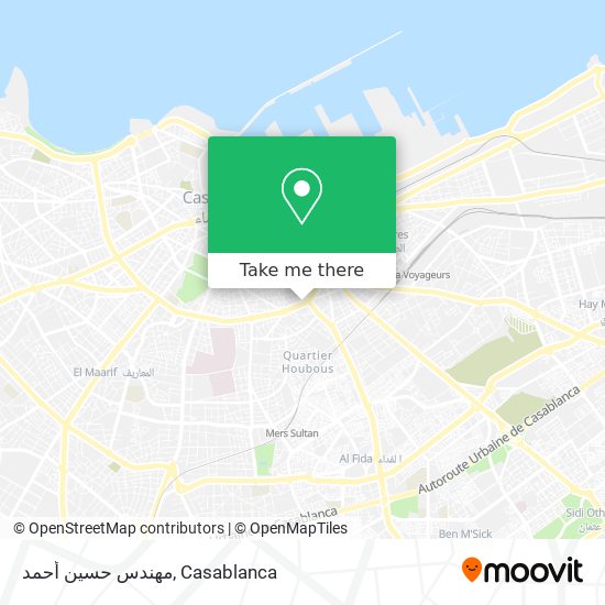 مهندس حسين أحمد map