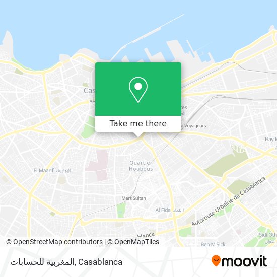 المغربية للحسابات map