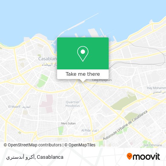 أكرو أندستري map