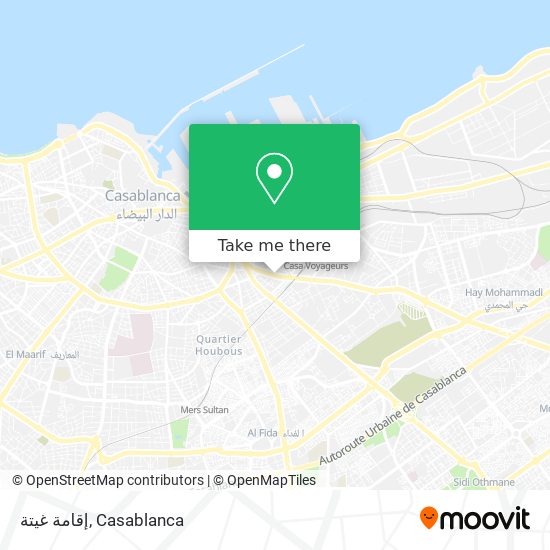 إقامة غيتة map