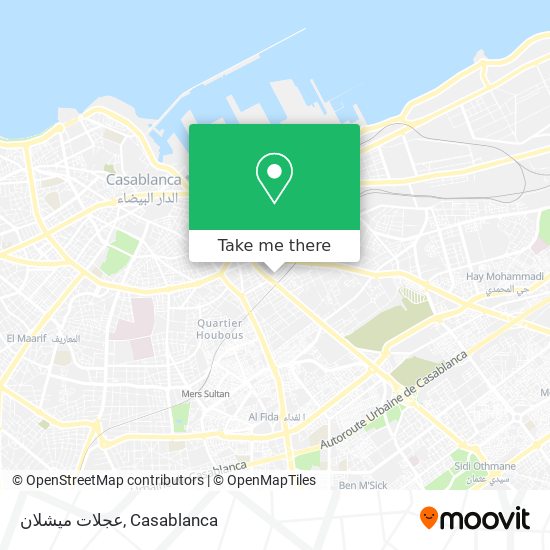 عجلات ميشلان map