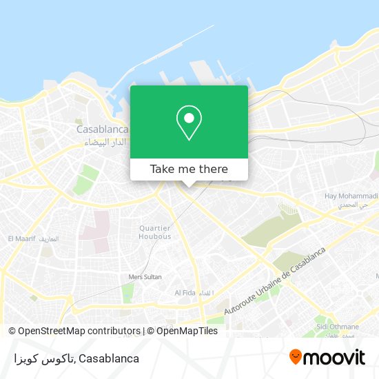 تاكوس كويزا map