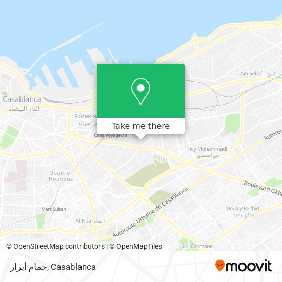 حمام أبرار map