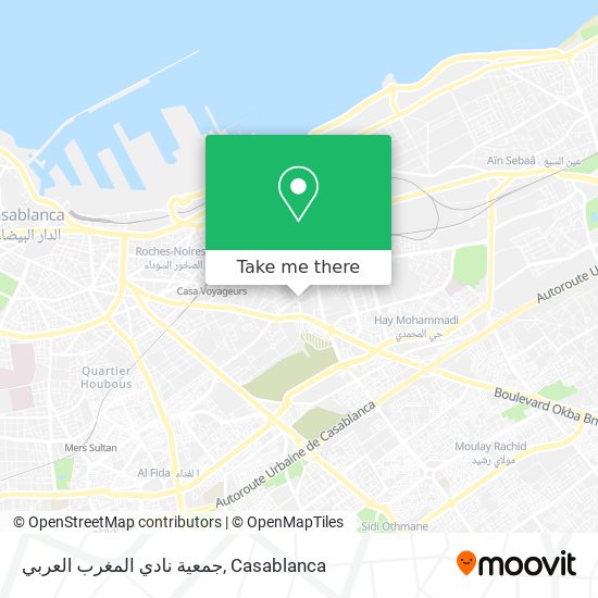جمعية نادي المغرب العربي map