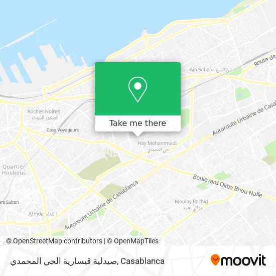 صيدلية قيسارية الحي المحمدي map