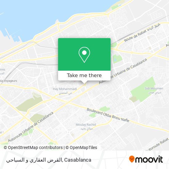 القرض العقاري و السياحي map