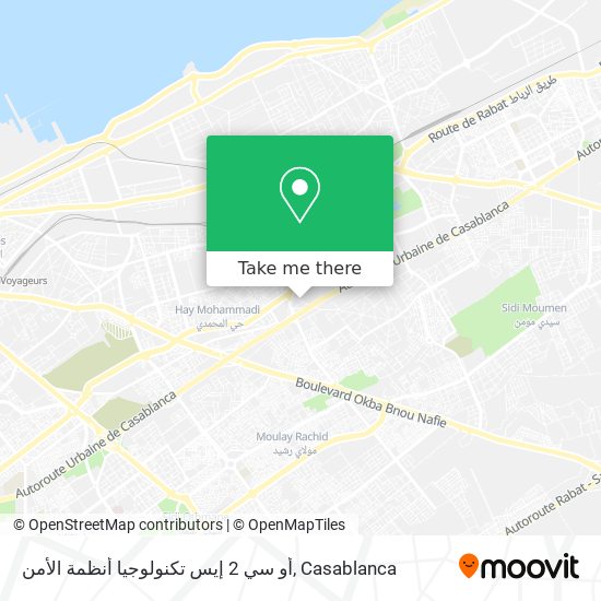 أو سي 2 إيس تكنولوجيا أنظمة الأمن map