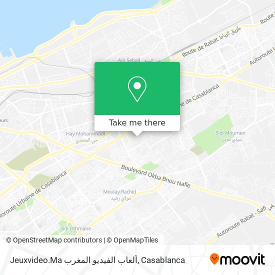Jeuxvideo.Ma ألعاب الفيديو المغرب map