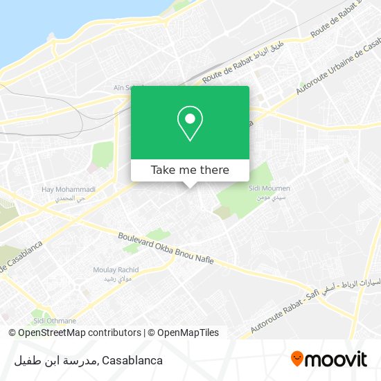 مدرسة ابن طفيل map