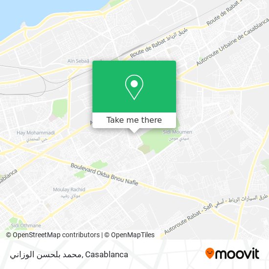 محمد بلحسن الوزاني map