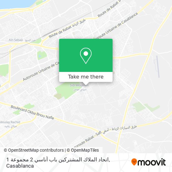 اتحاد الملاك المشتركين باب أناسي 2 مجموعة 1 map