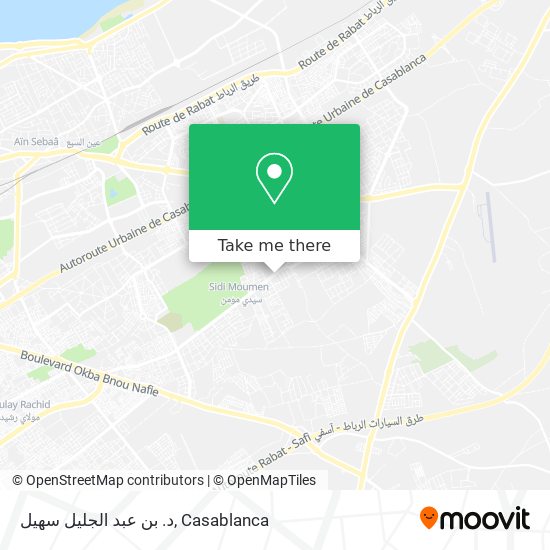 د. بن عبد الجليل سهيل map