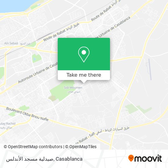صيدلية مسجد الأندلس map
