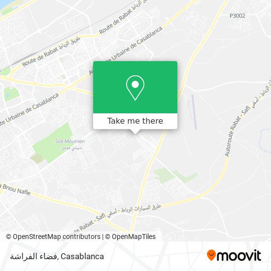 فضاء الفراشة map