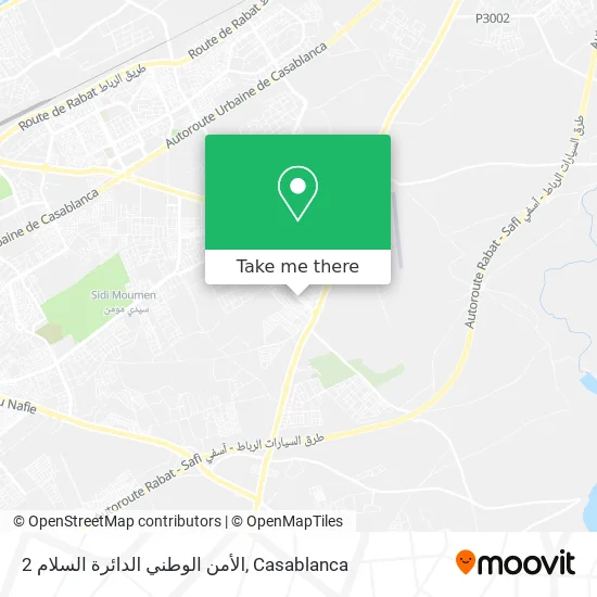 الأمن الوطني الدائرة السلام 2 map